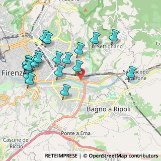 Mappa Via di Varlungo ang. Via de Nicola, 50136 Firenze FI, Italia (2.283)