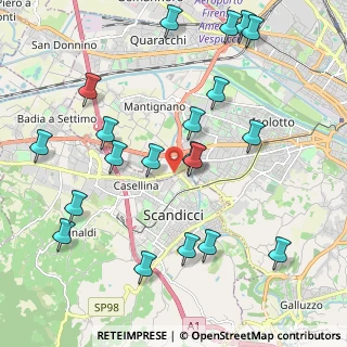 Mappa Via Pisana, 50142 Scandicci FI, Italia (2.411)