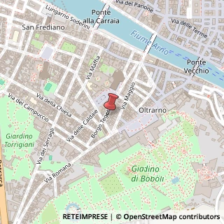 Mappa Borgo Tegolaio, 41r, 50125 Firenze, Firenze (Toscana)