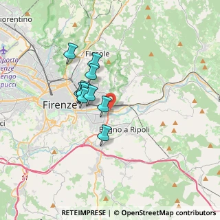 Mappa Via Ivanoe Bonomi, 50136 Firenze FI, Italia (2.66455)
