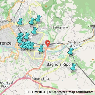Mappa Via Ivanoe Bonomi, 50136 Firenze FI, Italia (2.30063)