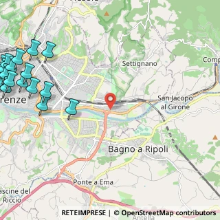 Mappa Via Ivanoe Bonomi, 50136 Firenze FI, Italia (3.906)