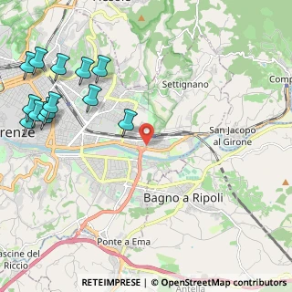 Mappa Via Ivanoe Bonomi, 50136 Firenze FI, Italia (3.04615)