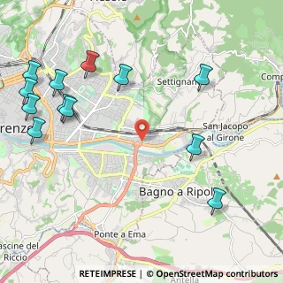 Mappa Via Ivanoe Bonomi, 50136 Firenze FI, Italia (2.88)