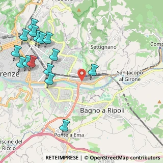 Mappa Via Ivanoe Bonomi, 50136 Firenze FI, Italia (2.82333)