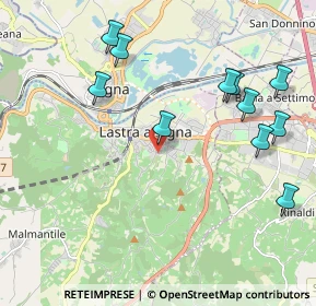 Mappa Via Traccoleria, 50055 Lastra a Signa FI, Italia (2.36)