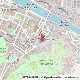 Mappa Piazza de' Pitti, 10, 50125 Firenze, Firenze (Toscana)