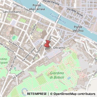 Mappa Via Maggio, 35, 50125 Firenze, Firenze (Toscana)