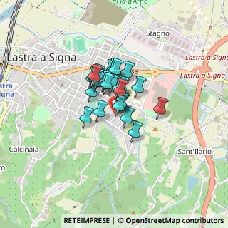 Mappa Via Madonna della Tosse, 50055 Lastra a Signa FI, Italia (0.23448)