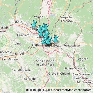 Mappa Via Alessandro Fei, 50143 Firenze FI, Italia (6.29571)