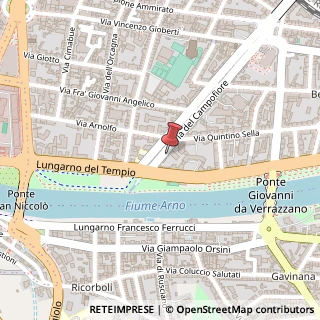 Mappa Via del Campofiore, 18, 50136 Firenze, Firenze (Toscana)
