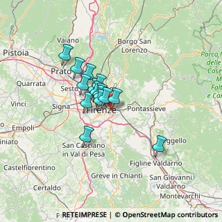 Mappa Via Fabrizio De Andrè, 50136 Firenze FI, Italia (9.392)
