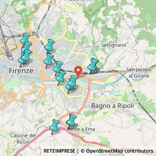Mappa Via Fabrizio De Andrè, 50136 Firenze FI, Italia (2.186)