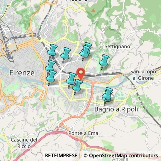Mappa Via Fabrizio De Andrè, 50136 Firenze FI, Italia (1.44909)