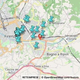 Mappa Via Fabrizio De Andrè, 50136 Firenze FI, Italia (2.0325)