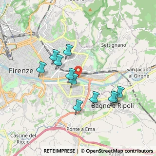Mappa Via Fabrizio De Andrè, 50136 Firenze FI, Italia (1.74909)