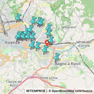 Mappa Via Fabrizio De Andrè, 50136 Firenze FI, Italia (1.9185)