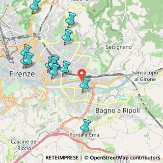 Mappa Via Fabrizio De Andrè, 50136 Firenze FI, Italia (2.33071)
