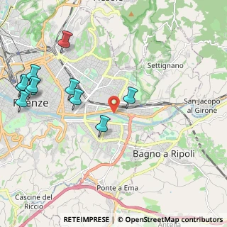 Mappa Via Fabrizio De Andrè, 50136 Firenze FI, Italia (2.66818)