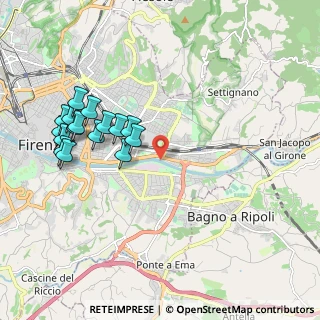 Mappa Via Fabrizio De Andrè, 50136 Firenze FI, Italia (2.16063)