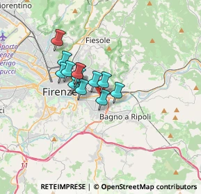 Mappa Via Fabrizio De Andrè, 50136 Firenze FI, Italia (2.27077)