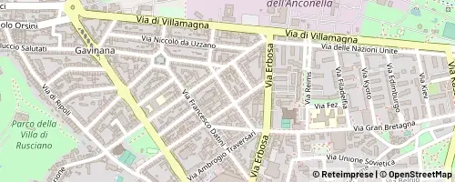 Mappa Firenze
