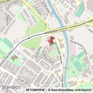 Mappa Via Salvador Allende, 14/B, 50018 Scandicci, Firenze (Toscana)