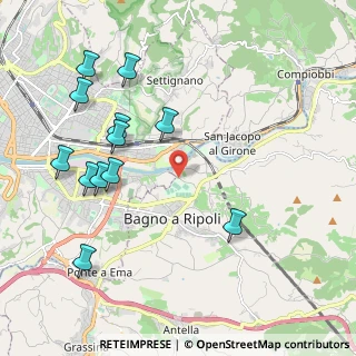 Mappa Via della Villa Cedri, 50012 Bagno a Ripoli FI, Italia (2.35833)