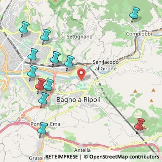 Mappa Via della Villa Cedri, 50012 Bagno a Ripoli FI, Italia (2.80308)