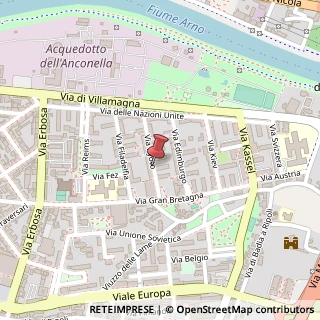 Mappa Via Kyoto, 18, 50126 Firenze, Firenze (Toscana)