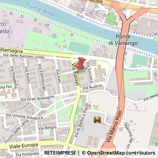 Mappa Via Kassel, 15, 50126 Firenze, Firenze (Toscana)