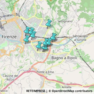 Mappa Via Kassel, 50100 Firenze FI, Italia (1.0975)