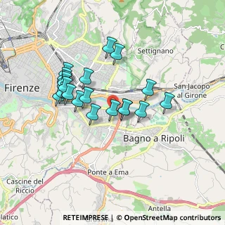 Mappa Via Kassel, 50100 Firenze FI, Italia (1.597)