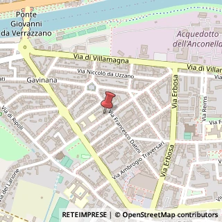 Mappa Via Uguccione della Faggiola, 56, 50126 Firenze, Firenze (Toscana)