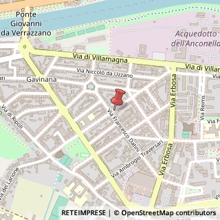 Mappa Via Uguccione della Faggiola, 55, 50126 Firenze, Firenze (Toscana)