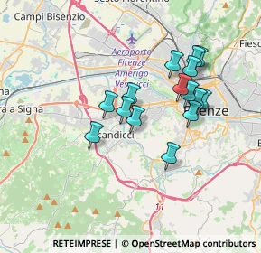 Mappa 50143 Scandicci FI, Italia (3.08067)