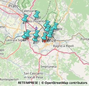 Mappa 50124 Firenze FI, Italia (4.9175)