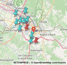 Mappa 50124 Firenze FI, Italia (6.92636)