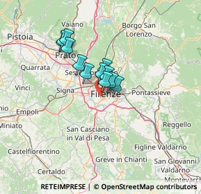 Mappa 50124 Firenze FI, Italia (9.16)
