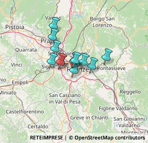 Mappa 50124 Firenze FI, Italia (8.20167)