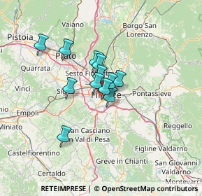 Mappa 50124 Firenze FI, Italia (8.74917)