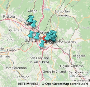 Mappa 50124 Firenze FI, Italia (8.53385)