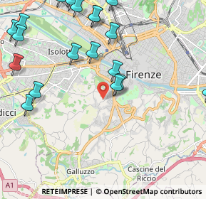 Mappa 50124 Firenze FI, Italia (2.828)