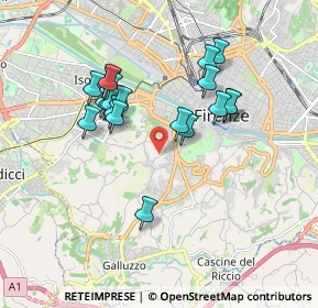 Mappa 50124 Firenze FI, Italia (1.6615)