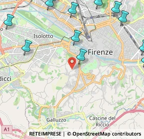 Mappa 50124 Firenze FI, Italia (3.25385)