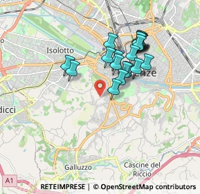 Mappa 50124 Firenze FI, Italia (1.5945)