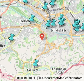 Mappa 50124 Firenze FI, Italia (3.002)