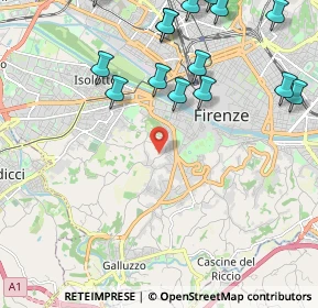 Mappa 50124 Firenze FI, Italia (3.06895)