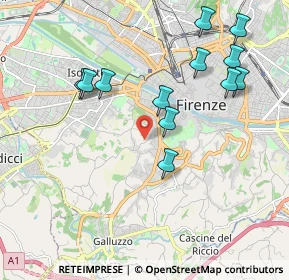 Mappa 50124 Firenze FI, Italia (2.11333)