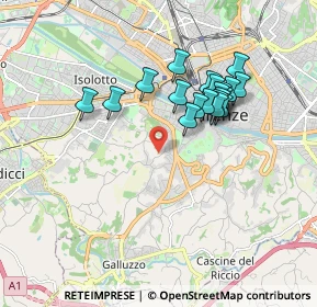 Mappa 50124 Firenze FI, Italia (1.6055)